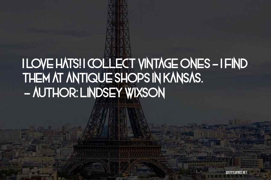 Vintage Love Quotes By Lindsey Wixson
