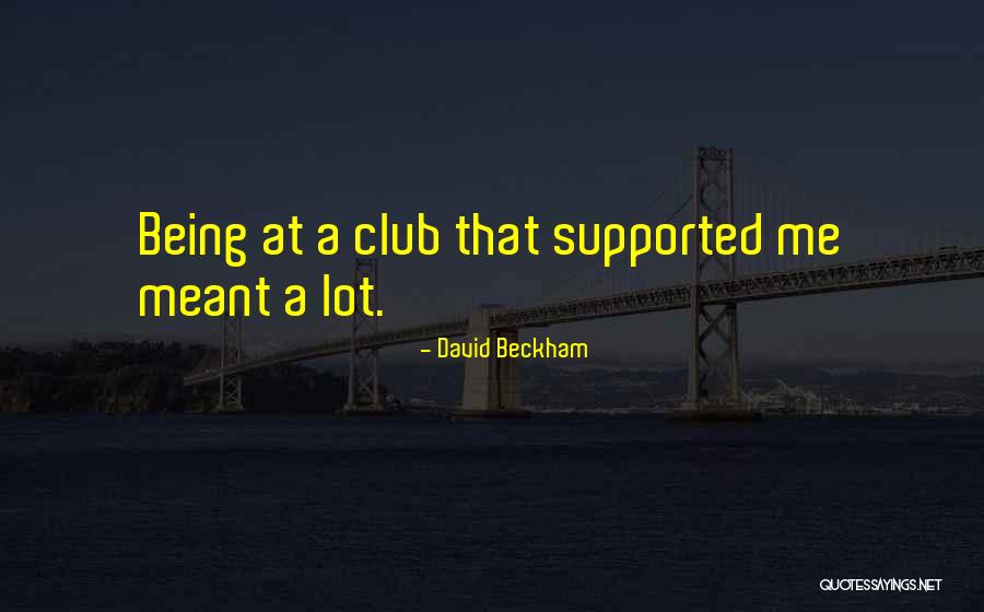 Vintage Thrift Quotes By David Beckham Vintage Thrift Quotes By David Beckham