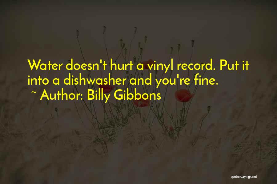 Vinyl Quotes By Billy Gibbons