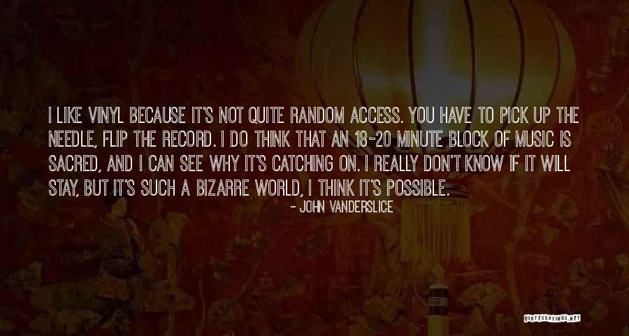 Vinyl Quotes By John Vanderslice Vinyl Quotes By John Vanderslice