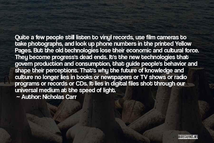 Vinyl Quotes By Nicholas Carr