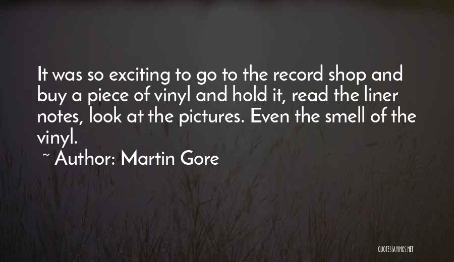 Vinyl Record Quotes By Martin Gore