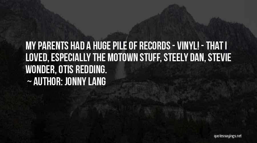 Vinyl Records Quotes By Jonny Lang
