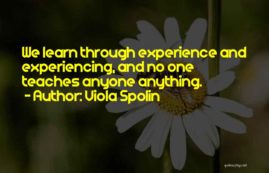 Viola Spolin Quotes 257793