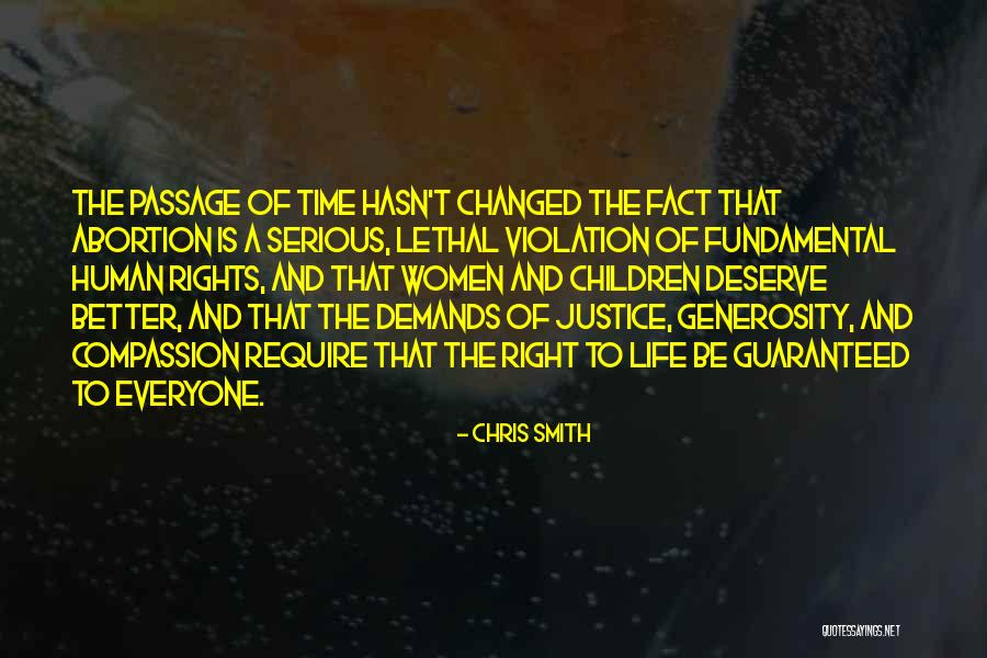 Violation Of Human Rights Quotes By Chris Smith