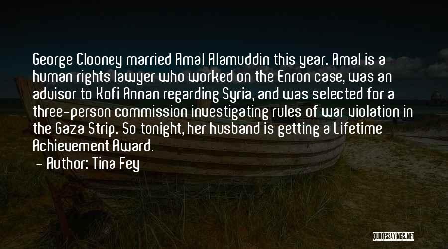 Violation Of Human Rights Quotes By Tina Fey