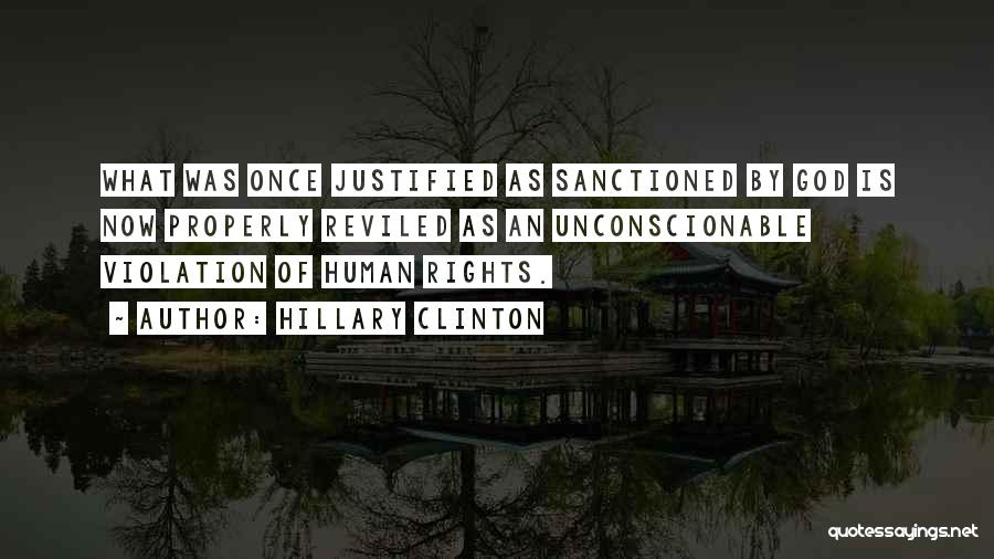 Violation Of Rights Quotes By Hillary Clinton