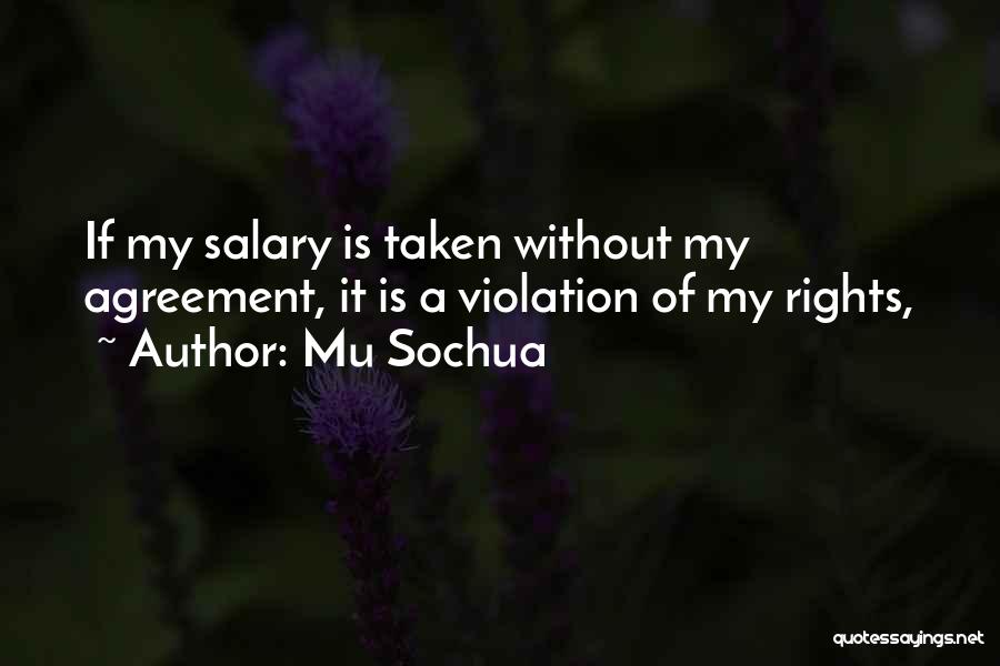 Violation Of Rights Quotes By Mu Sochua