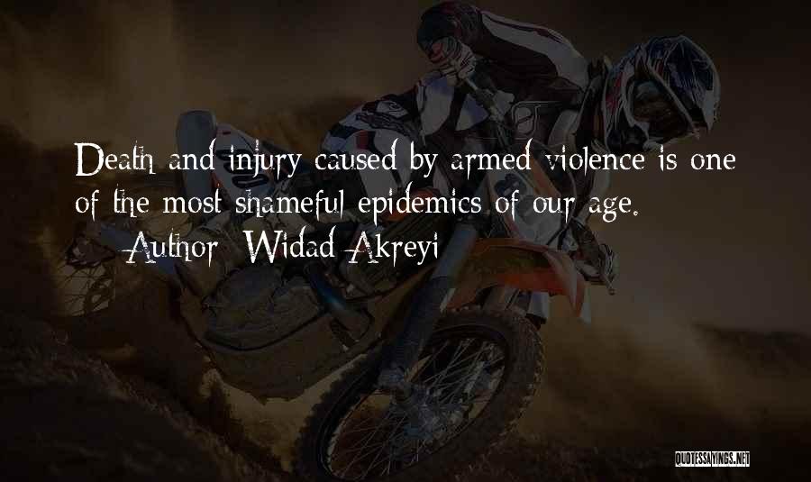 Violence And Peace Quotes By Widad Akreyi