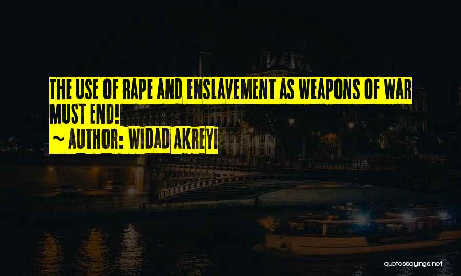 Violence And Peace Quotes By Widad Akreyi