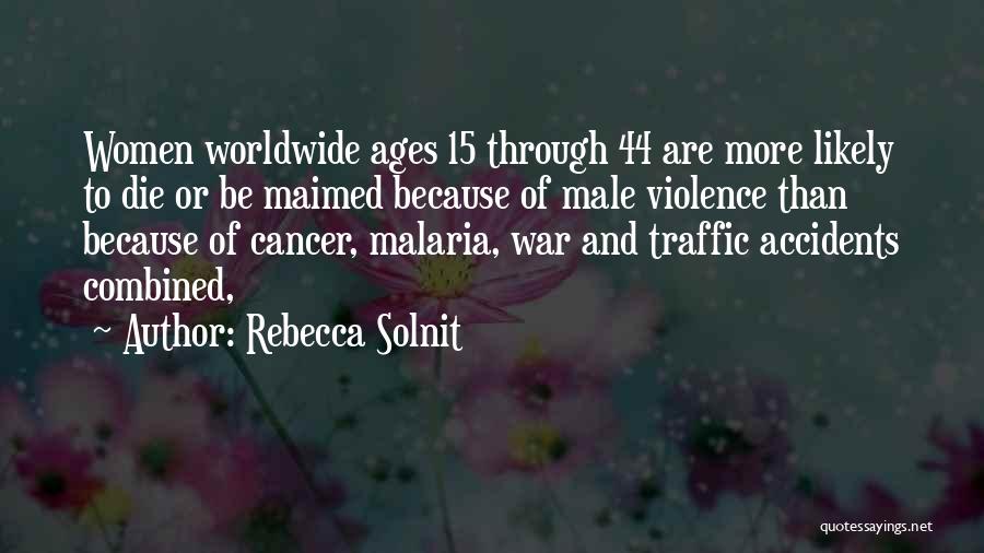 Violence And War Quotes By Rebecca Solnit