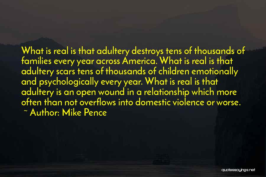 Violence In America Quotes By Mike Pence