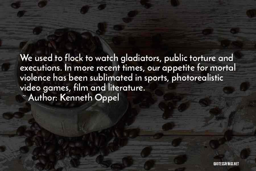 Violence In Sports Quotes By Kenneth Oppel