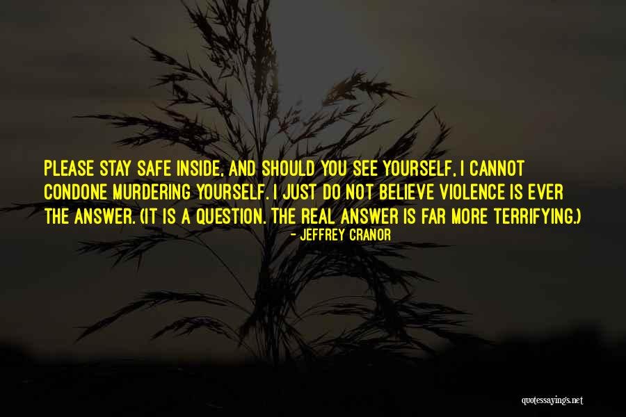 Violence Is Answer Quotes By Jeffrey Cranor Violence Is Answer Quotes By Jeffrey Cranor