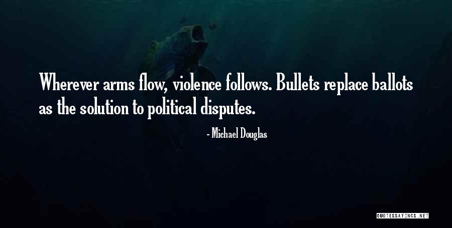 Violence Is Not Ok Quotes By Michael Douglas Violence Is Not Ok Quotes By Michael Douglas
