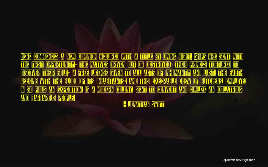 Violence Is The Gold Quotes By Jonathan Swift Violence Is The Gold Quotes By Jonathan Swift