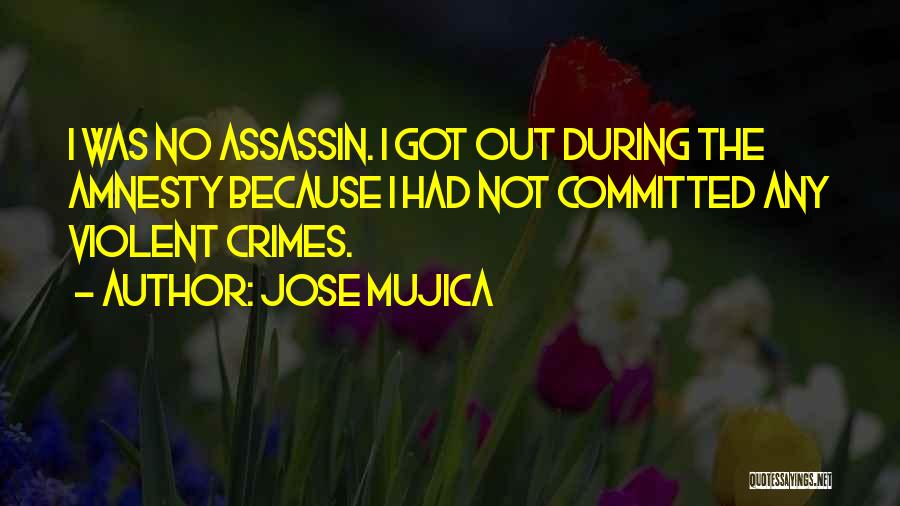 Violent Crime Quotes By Jose Mujica