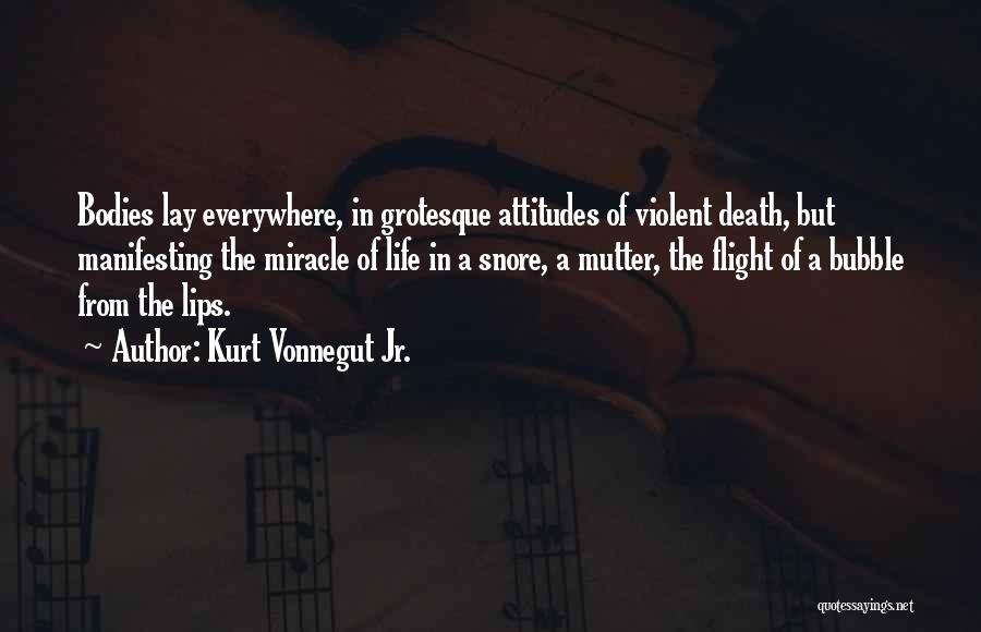 Violent Death Quotes By Kurt Vonnegut Jr.