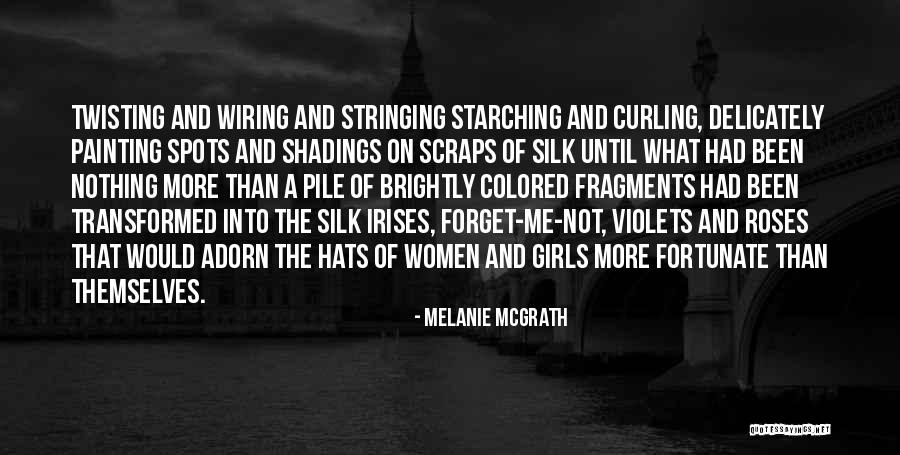 Violets Quotes By Melanie McGrath Violets Quotes By Melanie McGrath