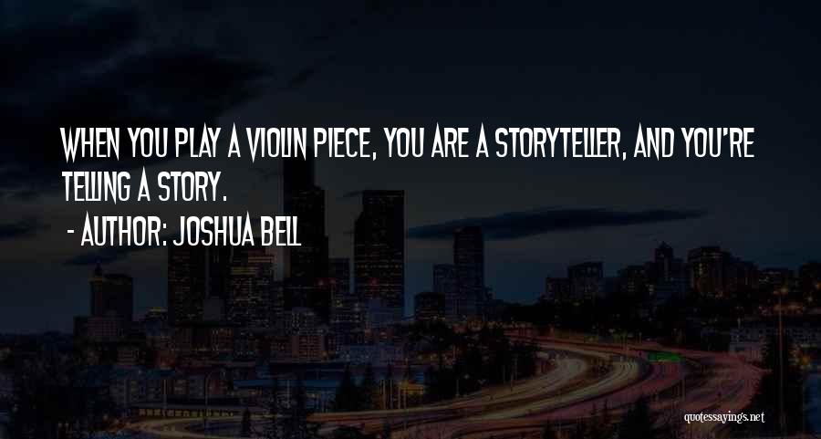 Violin Quotes By Joshua Bell