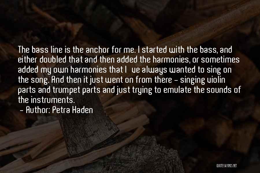 Violin Quotes By Petra Haden