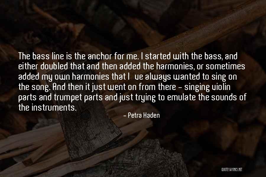 Violin Quotes By Petra Haden