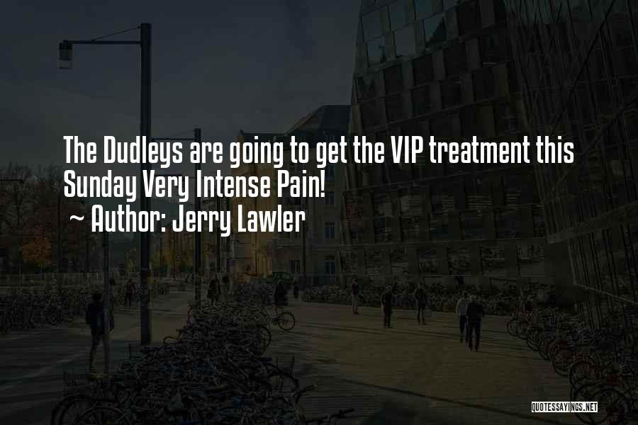 Vip Treatment Quotes By Jerry Lawler