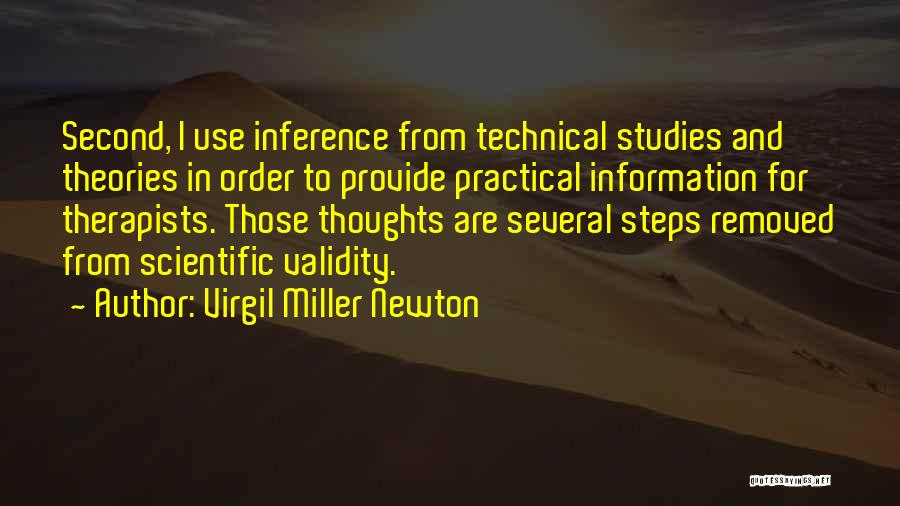 Virgil Miller Newton Quotes 512730