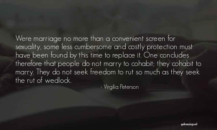 Virgilia Peterson Quotes 1300724