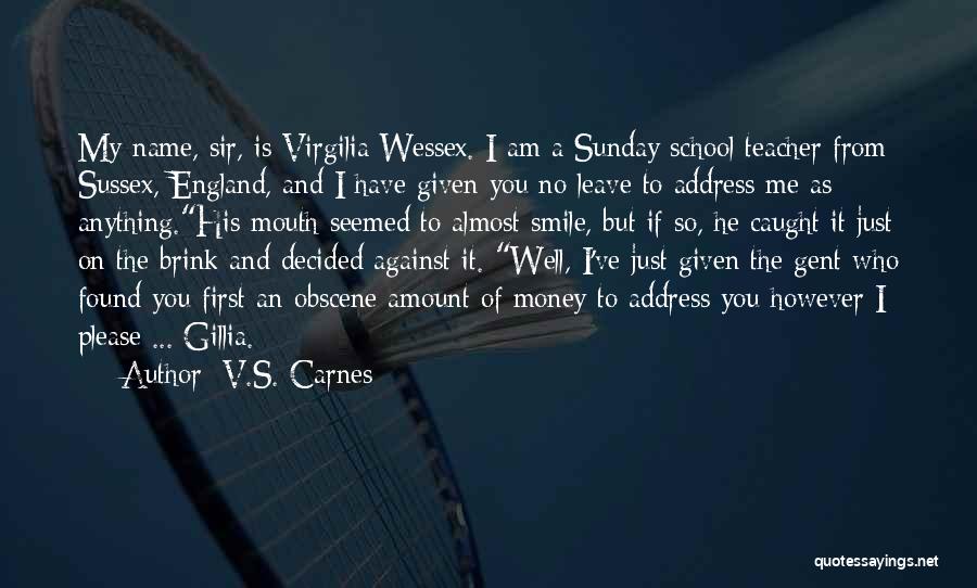 Virgilia Quotes By V.S. Carnes