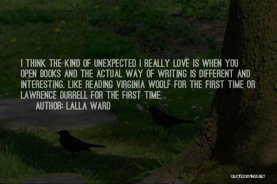 Virginia Woolf Love Quotes By Lalla Ward