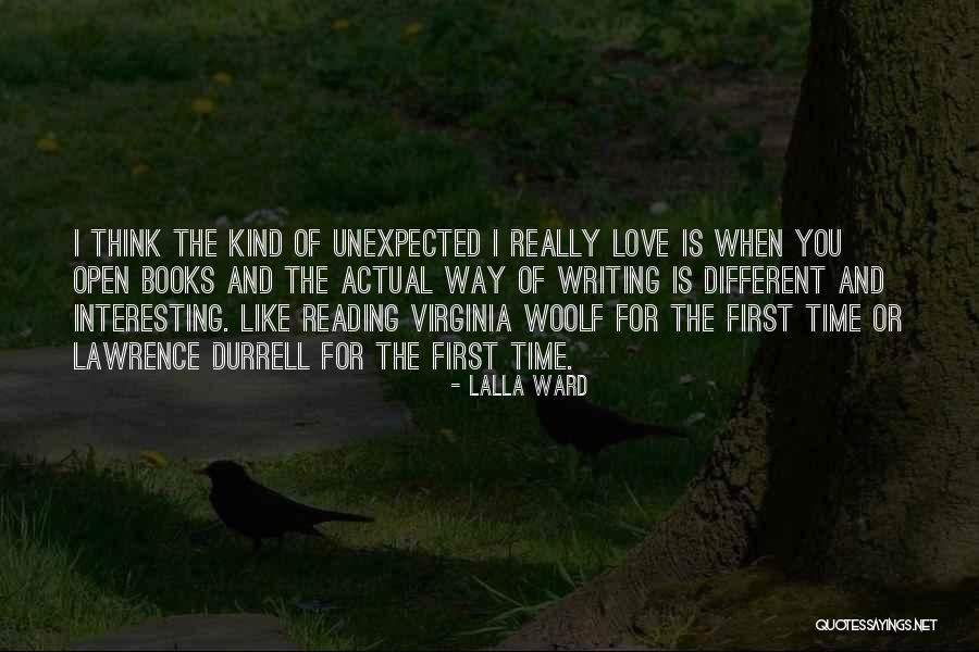 Virginia Woolf Love Quotes By Lalla Ward