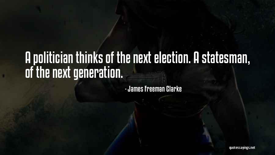 Virginica Sprich Quotes By James Freeman Clarke Virginica Sprich Quotes By James Freeman Clarke