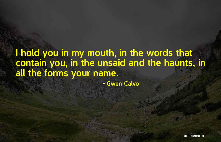Virginitys Quotes By Gwen Calvo Virginitys Quotes By Gwen Calvo