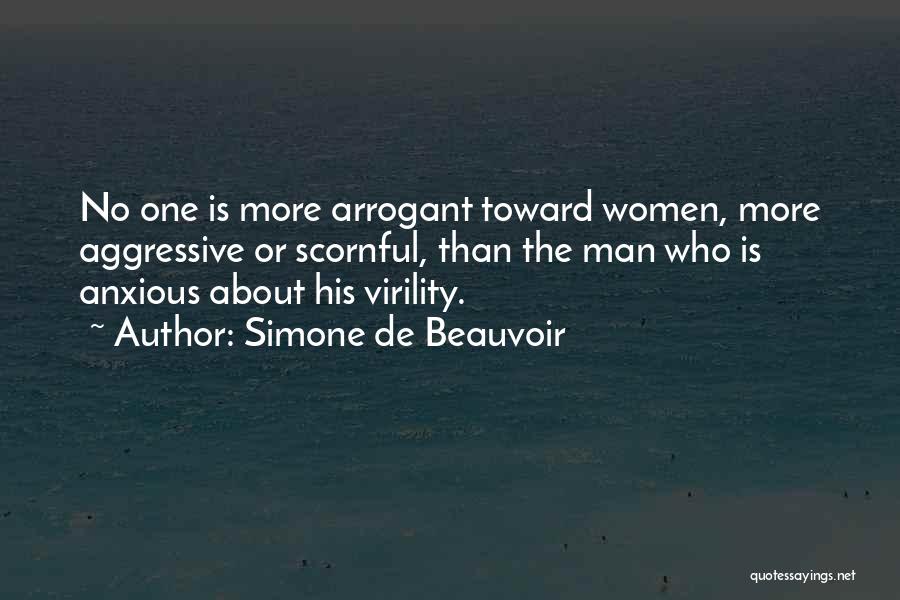 Virility Quotes By Simone De Beauvoir