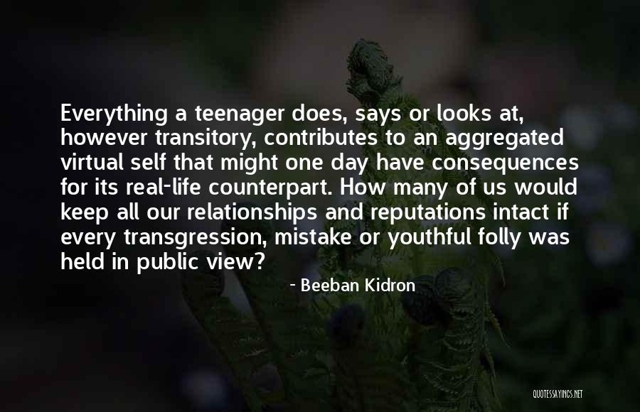 Virtual Life Vs Real Life Quotes By Beeban Kidron Virtual Life Vs Real Life Quotes By Beeban Kidron