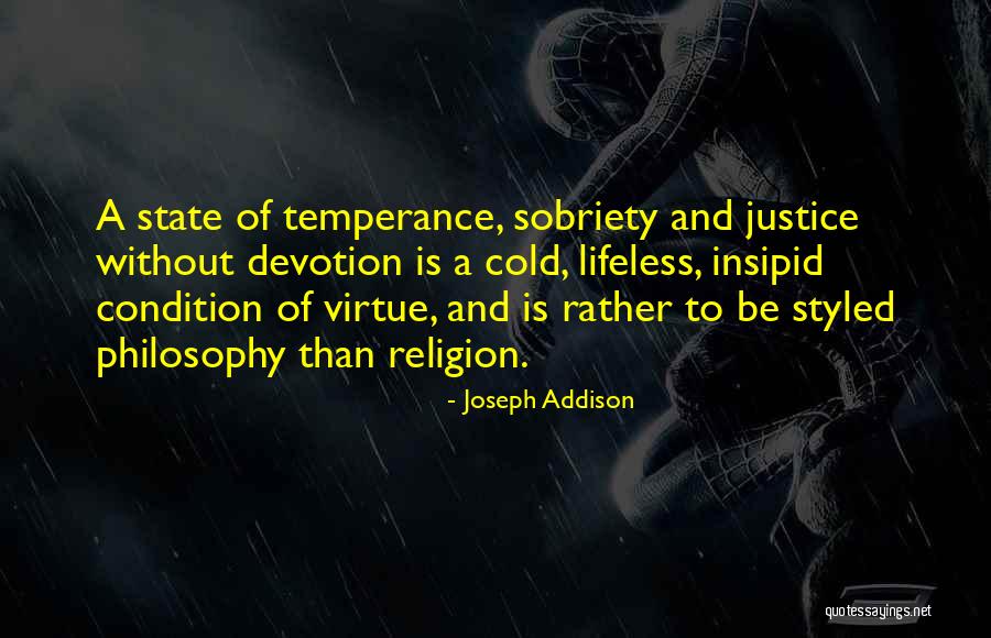 Virtue Of Temperance Quotes By Joseph Addison Virtue Of Temperance Quotes By Joseph Addison