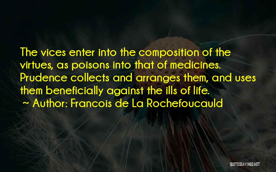 Virtues Life Quotes By Francois De La Rochefoucauld
