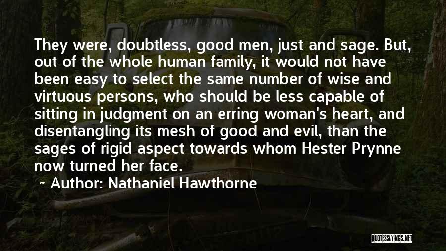 Virtuous Woman Quotes By Nathaniel Hawthorne