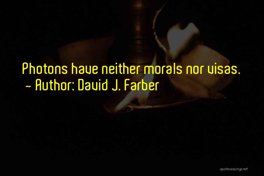 Visas Quotes By David J. Farber