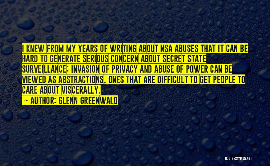 Viscerally Quotes By Glenn Greenwald