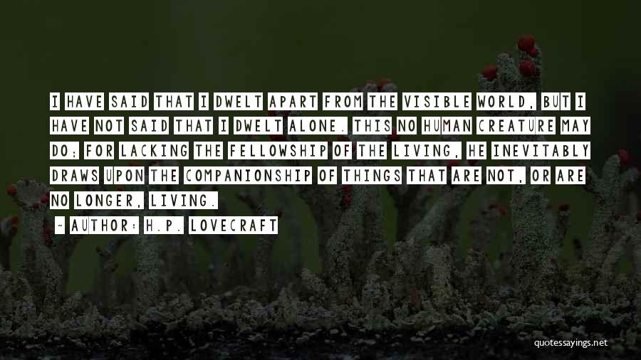Visible Quotes By H.P. Lovecraft