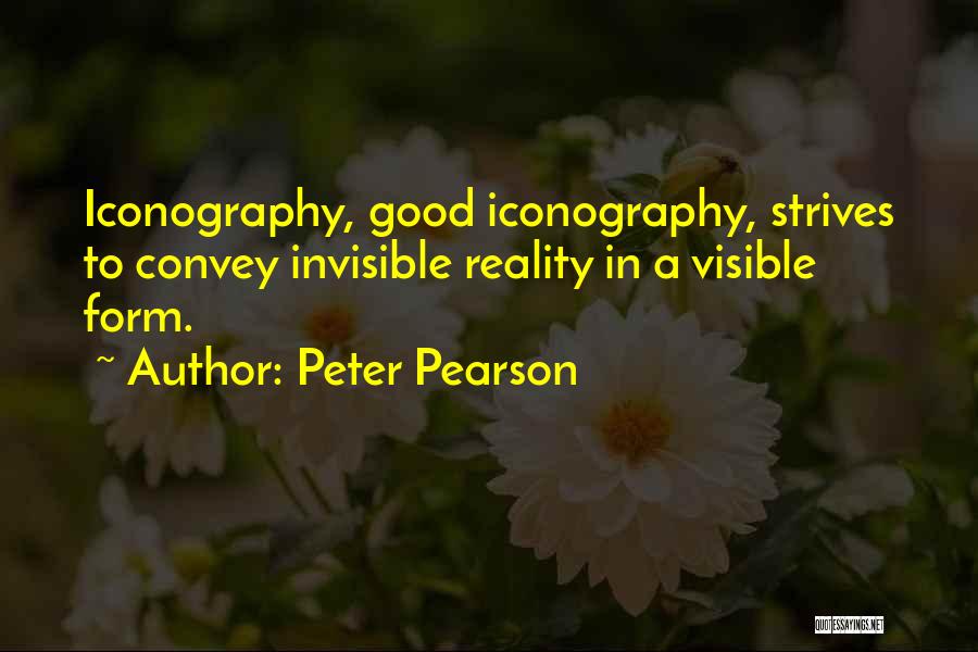 Visible Quotes By Peter Pearson