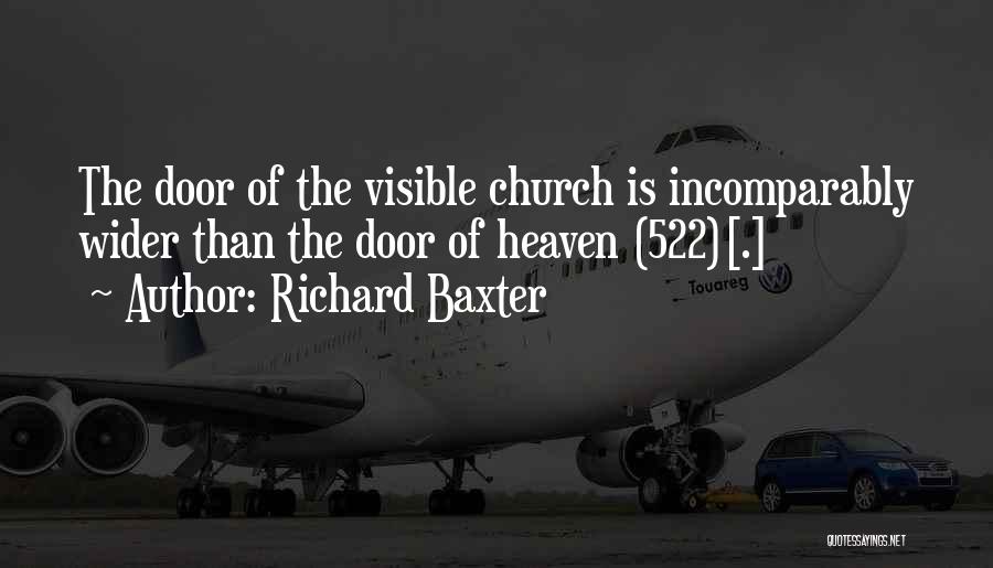 Visible Quotes By Richard Baxter