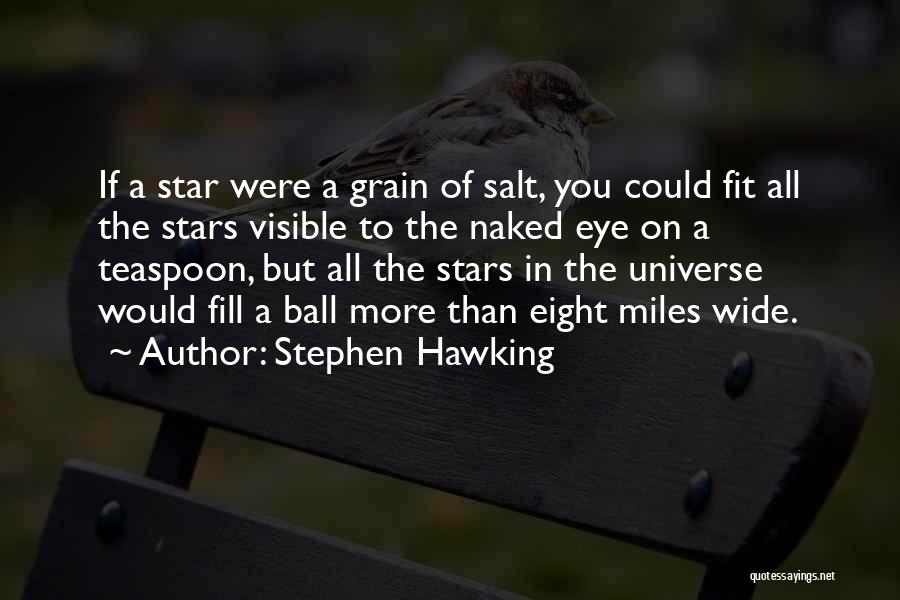 Visible Quotes By Stephen Hawking