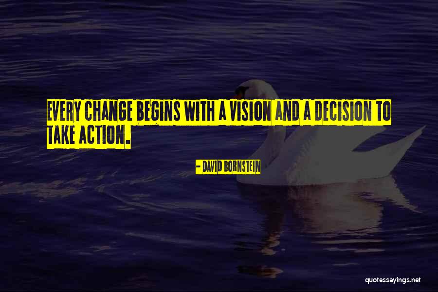 Vision And Change Quotes By David Bornstein