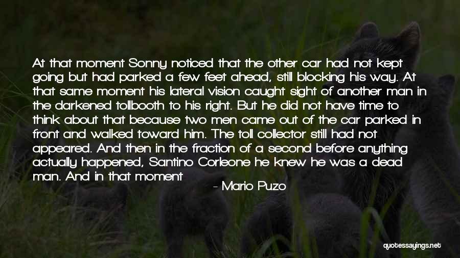 Vision And Sight Quotes By Mario Puzo Vision And Sight Quotes By Mario Puzo