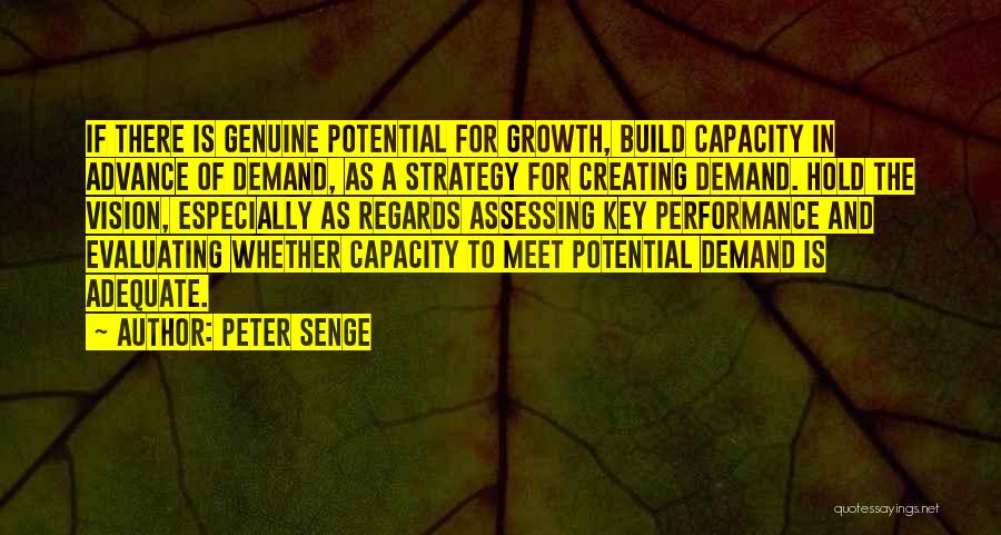 Vision And Strategy Quotes By Peter Senge