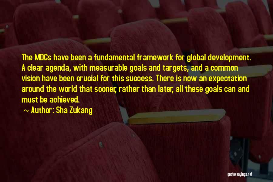 Vision And Success Quotes By Sha Zukang