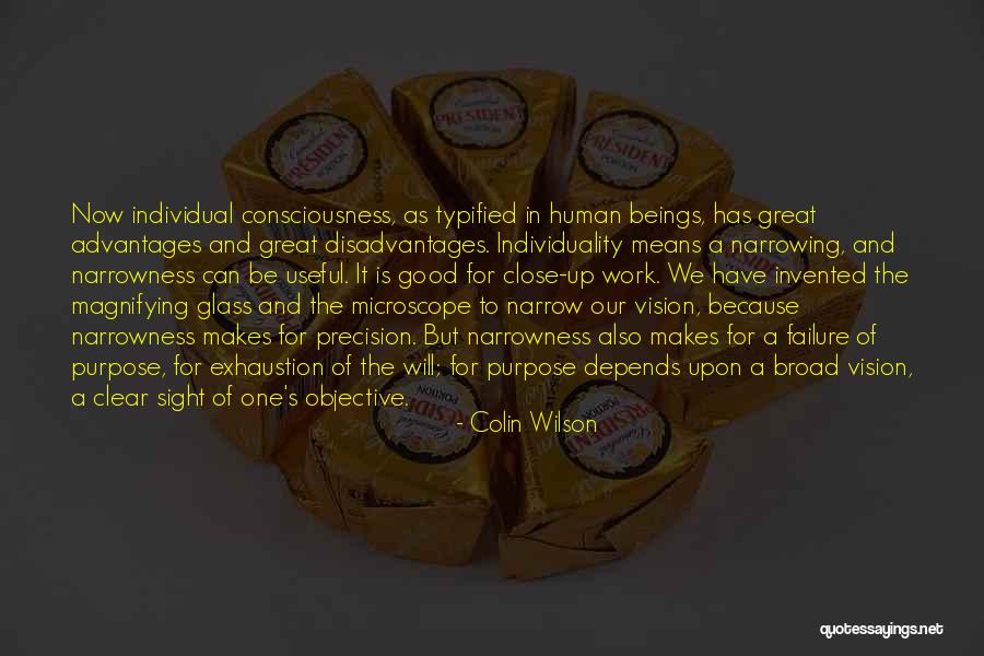 Vision Clear Quotes By Colin Wilson Vision Clear Quotes By Colin Wilson